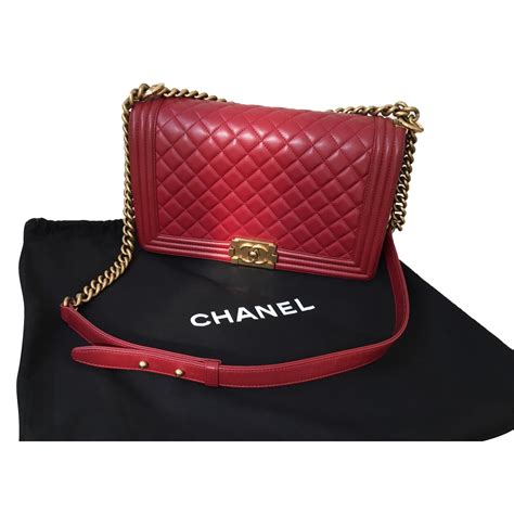 red patent chanel boy bag|chanel handbags sale.